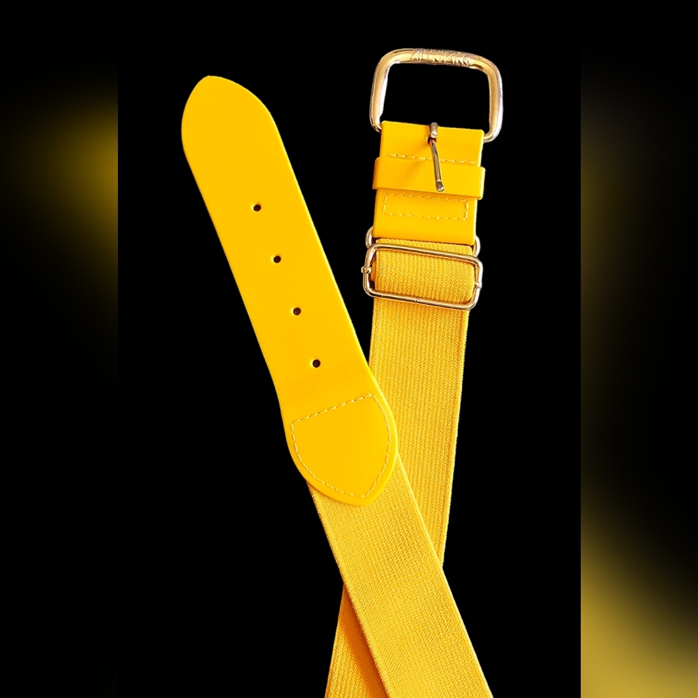 Allstar bright yellow adjustable belt